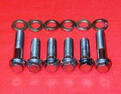 SBF Small Block Ford 289 302 351W Grade 8 ARP Polished Stainless Steel Bellhousing Bolt Kit For Stick/ Manual