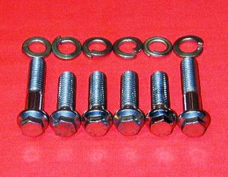 SBF Small Block Ford 289 302 351W Grade 8 ARP Polished Stainless Steel