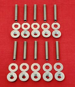 SBC SMALL BLOCK CHEVY 283 305 307 327 350 400 TIMING COVER STAINLESS STUD BOLT KIT