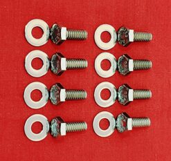 SBC SMALL BLOCK CHEVY 283 305 327 350 400 VALVE COVER STAINLESS HEX BOLT KIT