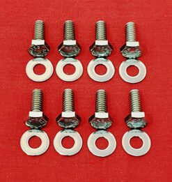 SBC SMALL BLOCK CHEVY 283 305 327 350 400 VALVE COVER STAINLESS HEX BOLT KIT