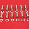 BIG BLOCK CHEVY 348 396 402 409 427 454 INTAKE STAINLESS HEX BOLT KIT
