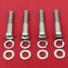 BIG & SMALL BLOCK CHEVY 283 305 327 350 400 394 454 LONG WATER PUMP 2" STAINLESS HEX BOLT KIT
