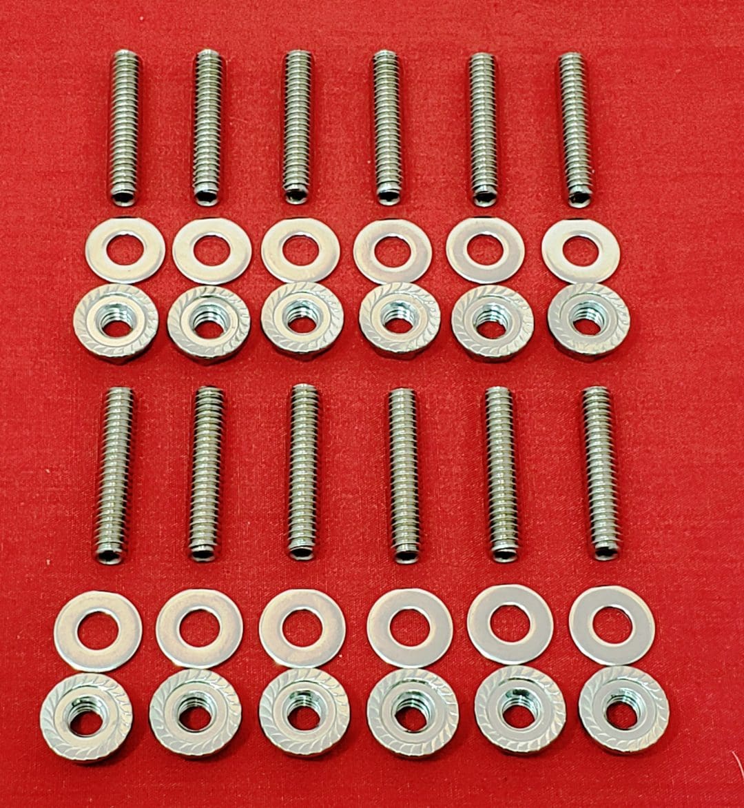SBC SMALL BLOCK CHEVY 283 305 327 350 400 TPI INTAKE STAINLESS STUD KIT