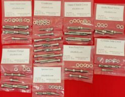 2004-2016 KTM 250 KTM250 POLISHED STAINLESS STEEL ENGINE BOLT KIT