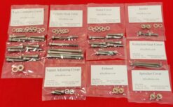 HONDA 1986-1987 TR200 FATCAT 200 POLISHED STAINLESS STEEL ENGINE BOLT KIT