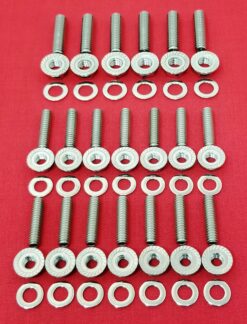AMC Jeep 290 304 343 360 390 401 Oil Pan Stainless Steel Stud Bolt Kit Set