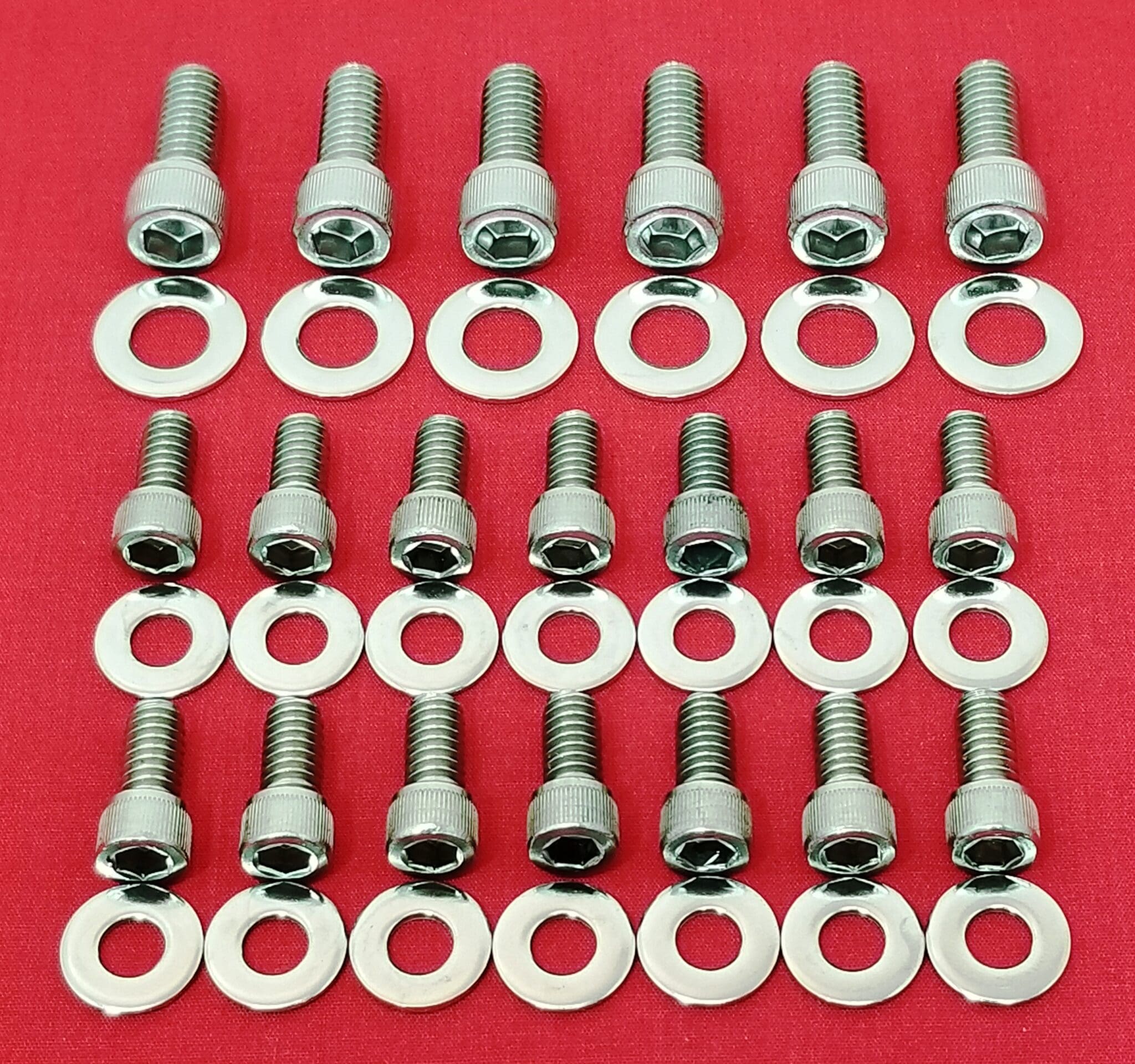 AMC JEEP 290 304 343 360 390 401 OIL PAN STAINLESS STEEL ALLEN BOLT KIT