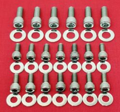 AMC Jeep 290 304 343 360 390 401 Oil Pan Stainless Steel Allen Bolt Kit Set
