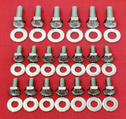AMC JEEP 290 304 343 360 390 401 OIL PAN STAINLESS STEEL HEX BOLT KIT SET