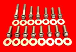 2018 & Up Softail Polished Grade 8 ARP Milwaukee 8 Engine Mount Bolt Kit