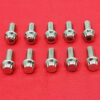 1984 & Up Show Polished Grade 8 ARP Stainless Dual Front Brake Rotor Bolt Kit