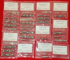 SUZUKI 1980-1983 GS450 POLISHED STAINLESS STEEL ENGINE BOLT KIT