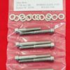 1984-1987 SUZUKI LT50 Polished Stainless Crankcase Halves Only Bolt Kit