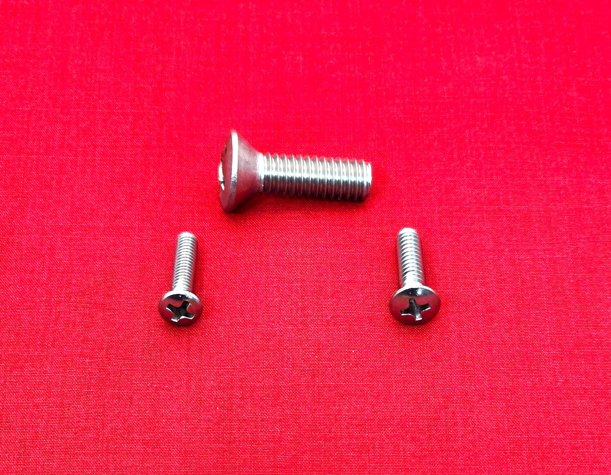 Phillips Stainless Steel Oval Head Machine Screw