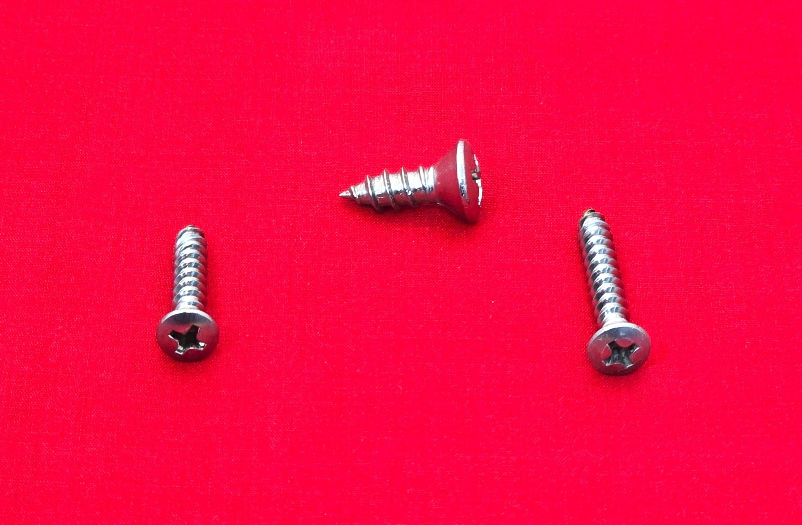 Phillips Stainless Steel Oval Head Sheet Metal Screws